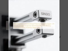 Hochpräzisionsindustrieller Roboter Pneumatischer Finger Gripper Link Robustes Dauerhaftes Design für automatisierte Maschinen, die Materialverarbeitung montieren