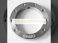 Service Robot Perception Navigation Module Ultraschall Sensor Fixierung Ring Stoßfest Witterungsbeständige Montage Halterung