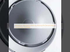 Wasserdichtes Navigationsantennengehäuse für Serviceroboter. Kundenspezifische Größen verfügbar.