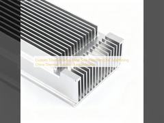 Custom Titanium Alloy Heat Sink Präzision CNC-Bearbeitung China Thermallösung für Elektronik