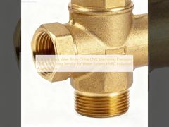 Custom Brass Valve Body China CNC-Bearbeitung Präzision CNC-Bearbeitung Dienst für Wassersystem HVAC Industrieanwendungen