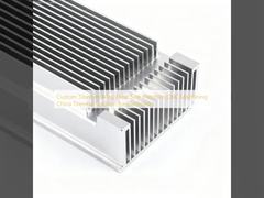 Custom Titanium Alloy Heat Sink Präzision CNC-Bearbeitung China Thermallösung für Elektronik