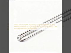 China Präzisions-CNC-Bearbeitung kundenspezifischer Molybdänlegierungs-Heizelemente für Hochtemperatur-Vakuumöfen TZM Mo-La professioneller Hersteller