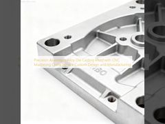 Präzisions-Aluminiumlegierungs-Druckgussform mit CNC-Bearbeitung China Service Kundenspezifisches Design und Fertigung