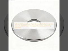 CNC-gefräste mechanische Teile, konstruiert mit Variationen je nach Teil und geringem Wartungsaufwand zur Unterstützung industrieller Bearbeitungsprozesse