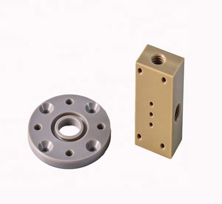kaufen Nylon POM PE PTFE CNC-präzisionsbearbeitete Kunststoffteile, nicht oberflächenindividuell online manufacture