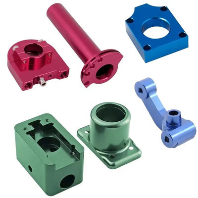 kaufen CNC-kundenspezifische Aluminiumbearbeitungsteile eloxiert und poliert für Motorräder online manufacture