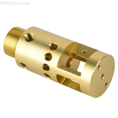 Kundenspezifische OEM-CNC-bearbeitete Teile Aluminium Messing CNC-kundenspezifische mechanische Teile