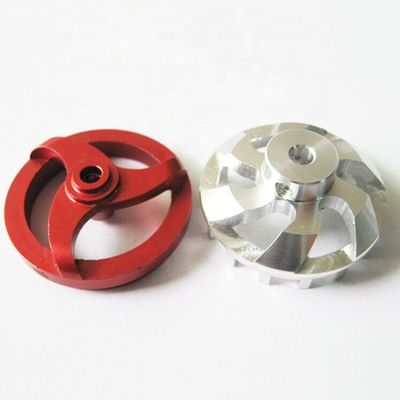 Aluminium 6061 6063 7075 CNC-Bearbeitungsteile eloxierte kundenspezifische mechanische Teile