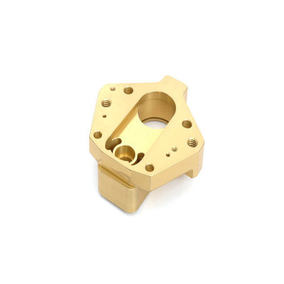 Messing-CNC-Drehservice, hochpräzise kundenspezifische Automobilmotorenteile