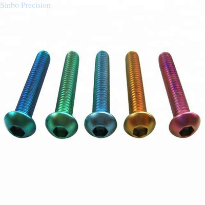 CNC-Drehteile aus Aluminium zur Bearbeitung mechanischer Teile mit eloxierter Oberfläche