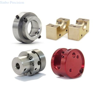 Präzise kundenspezifische CNC-Dreh-Frästeile aus Aluminium, Messing, 5-Achsen-Drehmaschinenkomponente