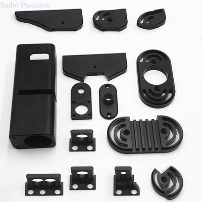 Industrielle CNC-Dreh-Frästeile aus Aluminiumlegierung, eloxierte CNC-bearbeitete Teile
