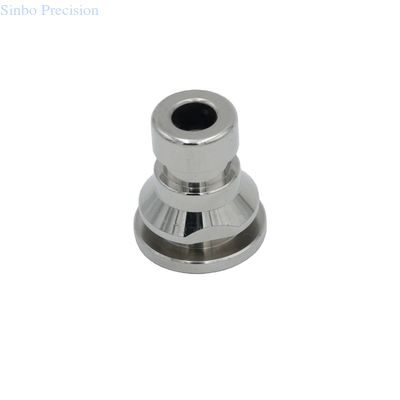 Anodisierte CNC-Bearbeitung von schwarzem Messing